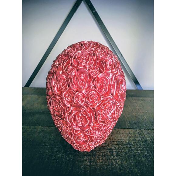 Blooming Skull Sunset Ombre Rose Floral Skull 3d Figure - Picture 5 of 5